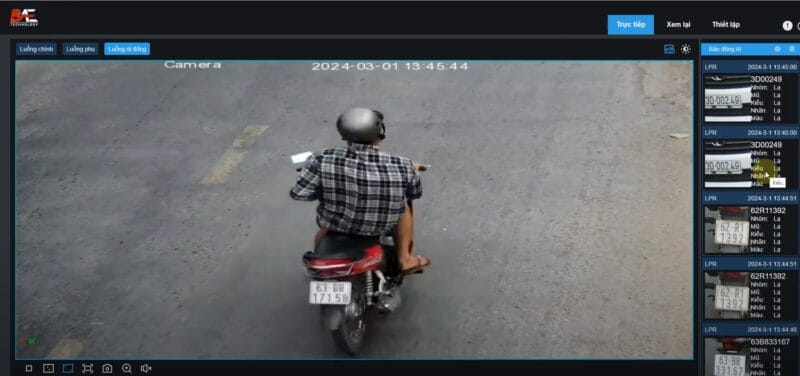 Camera Nhận Diện Biển Số - Giải Pháp Thông Minh Cho Quản Lý Giao Thông Camera nhận diện bản số